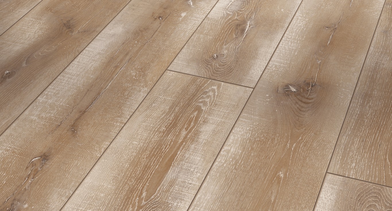 Ламинат Parador Classic 1050V Дуб Винтажный натуральный 1601442 1285×194×8